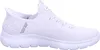 A side view of a white Skechers slip-on sneaker. Náhled obrázku produktu