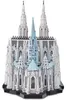 3D puzzle, Piececool, Katedrála svätého Patrika, kov, 428 Náhľad obrázku produktu 2