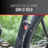 Pompe à air avec [pression d'air] bar Pompe à vélo compacte Voir les images du produit 6