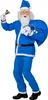 Babbo Natale blu - tunica, pantaloni, cintura, cappello, Anteprima dell’immagine prodotto 3