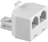 Goobay ISDN T-Adapter, RJ11/RJ14-Stecker (6P4C) > 2x Produktbild-Vorschau 2