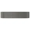 vidaXL Hochbeet Grau 291x140x68 cm Verzinkter Stahl Produktbild-Vorschau 3