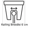 Balkongeländertopf Mediterran 2-fach - Ø 30 cm - Altgrün - Produktbild-Vorschau 4