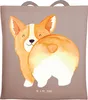 Mr. & Mrs. Panda Uni Tasche Corgi Po - Braun Pastell - Produktbild-Vorschau 1