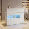 Empfangstheke mit LED-Beleuchtung, Rezeptionstresen mit Produktbild-Vorschau 1