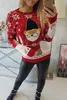 Kesi Maglione di Natale da donna con Babbo Natale Intimante Anteprima dell’immagine prodotto 5