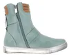 Andrea Conti Damen Stiefelette rockiger Leder Boot Riemen Produktbild-Vorschau 2