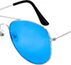 Pilotenbrille mit getönten Gläsern | Blau Produktbild-Vorschau 4
