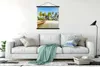 MuchoWow® Textilposter Strand - Kajak - Sommer 90x90 cm mit Produktbild-Vorschau 3