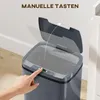 Cubo de basura con sensor automático, 15 litros, con Vista previa de la imagen del producto 5