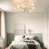 ZMH Deckenleuchte Weiß  6 Flammig Deckenlampe Vintage Produktbild-Vorschau 4