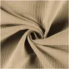 50x130cm Musselin Stoff uni Oeko-Tex zertifiziert Meterware Mulltuch Baumwolle sand Produktbild-Vorschau