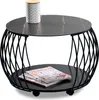M2 Kollektion Macau 1 - Moderner Couchtisch (Ø 60 cm, H Produktbild-Vorschau 1