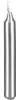Baumkerzen aus Paraffin, Silber, 96/13 mm, Wiedemann, Produktbild-Vorschau 2