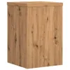 vidaXL Pflanzenständer 2 Stk. Artisan-Eiche 25x25x35 cm Produktbild-Vorschau 3