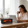 REVENTO® Luftbefeuchter Kamin – Aroma Diffusor mit LED Produktbild-Vorschau 4