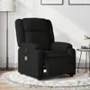 Massagesessel Elektrisch Schwarz Stoff , Klassische Sessel Produktbild-Vorschau 1