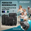 MONZANA® 4tlg Kofferset Schloss Wäsche Organizer Produktbild-Vorschau 6
