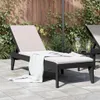 vidaXL Sonnenliege Anthrazit 186x60x29 cm PP Produktbild-Vorschau 2