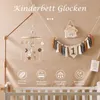 Mobile Mobile babybett,Mit Gehäkelten Sternen Windspiele Produktbild-Vorschau 2