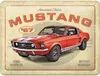 Nostalgic-Art - Blechschild 15 x 20 cm - Ford Mustang - GT Produktbild-Vorschau 1