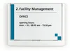DURABLE Tabliczka przydrzwiowa CLICK SIGN 149x105.5 mm, Podgląd zdjęcia produktu 6
