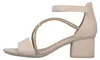 Rieker Damen Sandale Sandalette Strass Metallic Blockabsatz Produktbild-Vorschau 7
