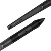 A close-up view of two black digital pens, likely for a graphics tablet, against a white background. One pen is positioned above the other, with both angled diagonally. Produktbild-Vorschau