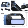 Solarlampe 8000 Lumen, Multifunktions-Taschenlampe, Solar & Produktbild-Vorschau 7