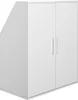 2-türiger schräger Kleiderschrank - Weiß - ADEZIO Produktbild-Vorschau 6