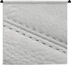 MuchoWow® Wandteppich Wandbehang Weißer Lederhintergrund Produktbild-Vorschau 1