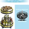 Gewürzregale, 360° Drehbar, 2 Etagen, Küchenregal aus Produktbild-Vorschau 8