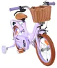 Volare Ashley Kinderfahrrad - Mädchen - 14 Zoll - Lila Produktbild-Vorschau 4