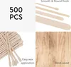 Belle Vous Verschiedene Holzspatel Waxing (500Stk) - Einweg Produktbild-Vorschau 3