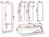 MIRJAN24 Garderobe-Set Quant VIII, Garderobe mit Produktbild-Vorschau 5