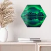 DEQORI Glasbild Echtglas 40x35 cm 'Vestrahorn im Produktbild-Vorschau 4