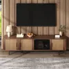 Mobile TV Merax con luce LED e controllo app, pannello Anteprima dell’immagine prodotto 4