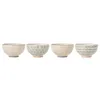 Bloomingville Cčcile Bowl Ř 13,5 cm Rose Steingut 4er Set Produktbild-Vorschau 7