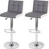 lot de 2 tabourets de bar HWC-G87, tabouret de bar, hauteur Voir les images du produit 1