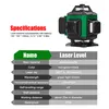 Kreuzlinienlaser profi 4D Laser Level 16 Lines Grünes 360º Produktbild-Vorschau 9