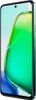 A close-up, angled view of a smartphone with a green and blue abstract wallpaper displayed on its screen. Náhled obrázku produktu