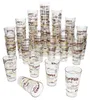 48x Candy Latte Macchiato Gläser 380ml Schrift-Nachbildung Produktbild-Vorschau 2