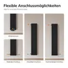 EMKE Heizkörper Flach 160 x 30,4 cm Doppellagig 966 W Produktbild-Vorschau 5