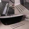 A collage showing anti-slip tape being cut, applied to a bathroom floor, and a bathtub. Náhľad obrázku produktu