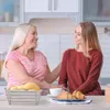 Metalowy koszyk na chleb z pokrywką Podgląd zdjęcia produktu 3