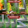 Premium Flammlachsbrett aus hochwertigem Edelstahl – Produktbild-Vorschau 5