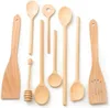 Holz Küchenwerkzeug-Set Buche Holz groß klein (6x Produktbild-Vorschau 5