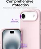 Beschermhoes voor Apple iPhone Air, siliconen hoesje, roze Productafbeelding-voorbeeld 2