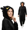 Pigiama Onesie Kigurumi Costume Travestimento Sdentato L: Anteprima dell’immagine prodotto 1