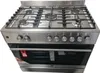 Gasline Gas-Standherd 90cm GAG90GOINX Edelstahl Matt mit Produktbild-Vorschau 4